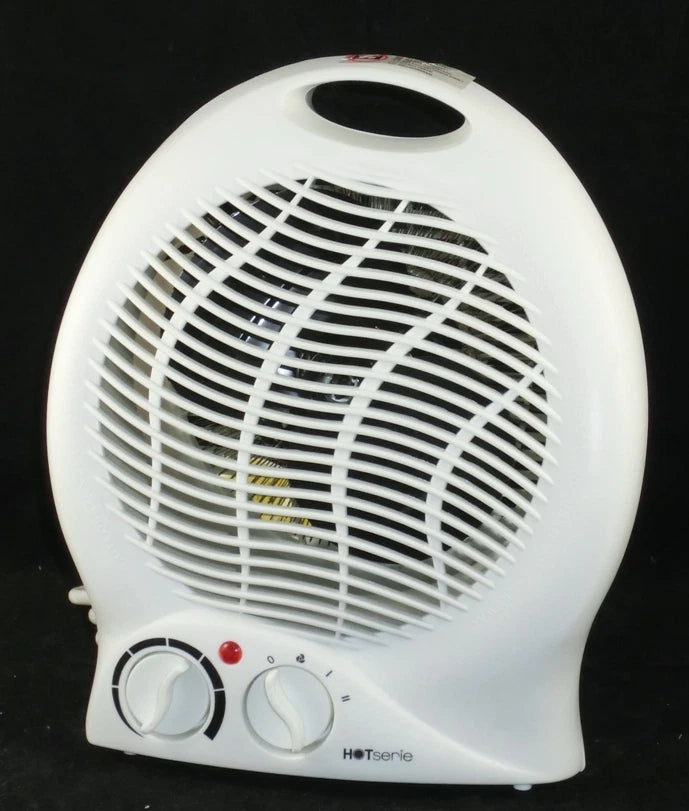 Elektrischer Heizlüfter 2000W / 1000W – Kompakte Heizung mit 3 Heizstufen