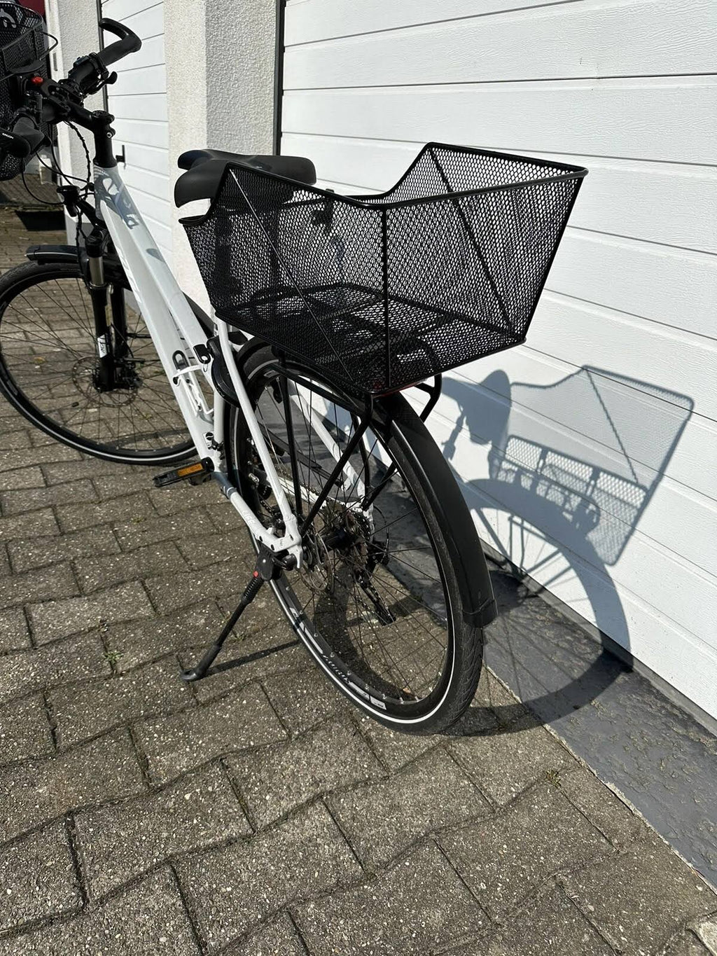 Gepäckträgerkorb Fahrrad – Engmaschiger Drahtkorb, Festmontage